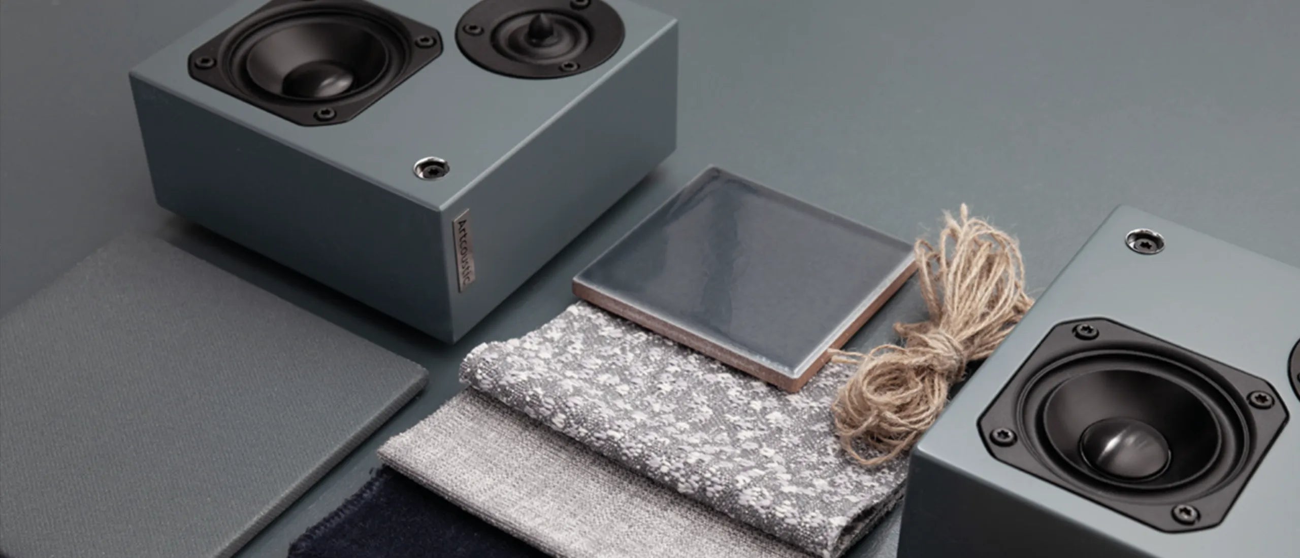 Artcoustic custom colour matched speakers
