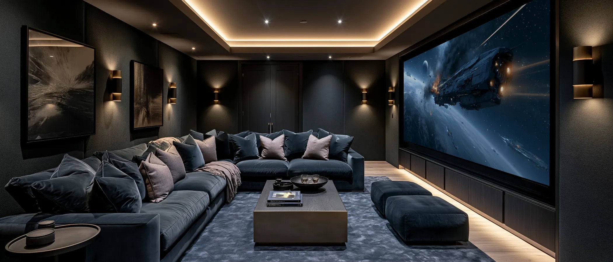 Home cinema design and installation in Kent