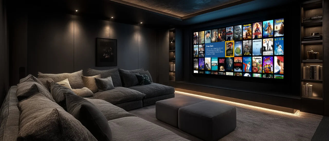 Home cinema room design and installation