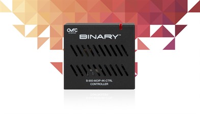 Binary 900 Series 4K Media over IP Controller